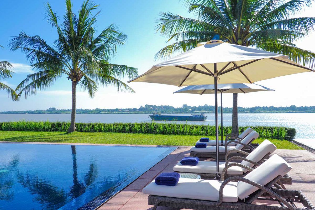 main pool at the bale phnom penh cambodia