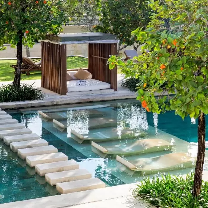 The Bale Pool Step