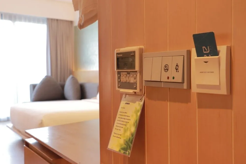 Guests enjoying eco-conscious facilities at IZE Seminyak Bali